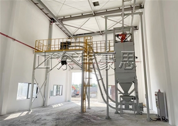 膨潤(rùn)土自動(dòng)噸袋拆袋機(jī) 噸包拆包卸料輸送線(xiàn)