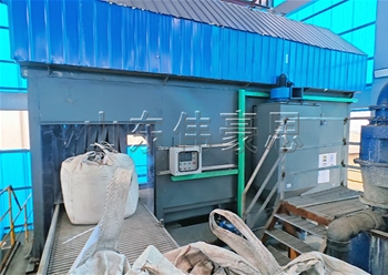 氧化鋅抱夾式噸袋拆包機 全自動噸包破袋機
