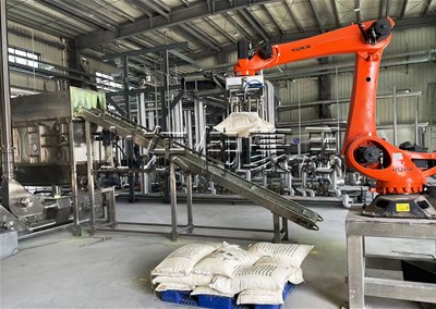 膠粉全自動拆包機器人的產品優勢